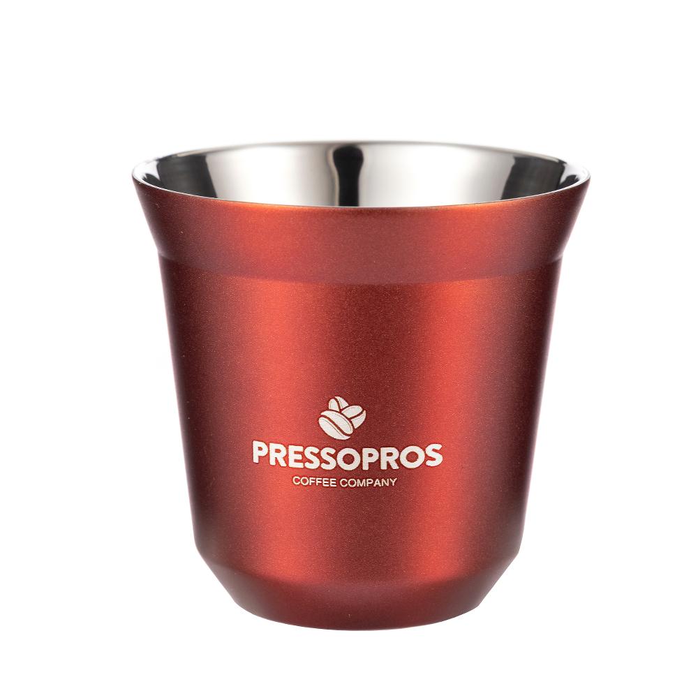 Stainless Steel Espresso Tumbler Double - PressoPros